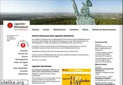 Sites similar to lippischer-heimatbund.de