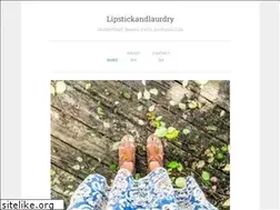 Sites similar to lipstickandlaundry.com