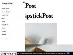 Sites similar to lipstickpost.com