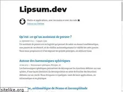 Sites similar to lipsum.dev