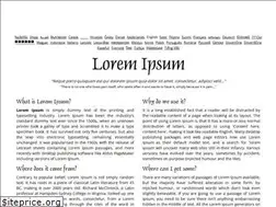 Sites similar to lipsum.net