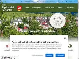 Sites similar to liptovskateplicka.sk