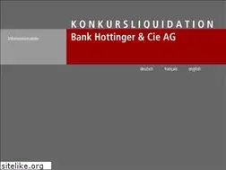 Sites similar to liquidation-bankhottinger.ch