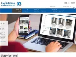 Sites similar to liquidationplomberie.ca