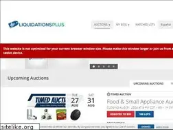 Sites similar to liquidationsplus.com