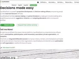 Sites similar to liquidfeedback.org