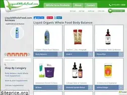 Sites similar to liquidwholefood.com