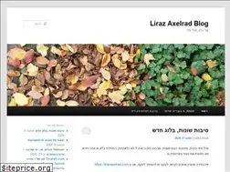 Sites similar to lirazaxelrad.wordpress.com