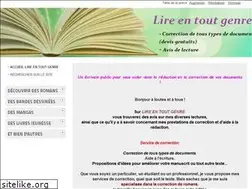 Sites similar to lire-en-tout-genre.fr