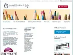 Sites similar to lire-et-ecrire.ch