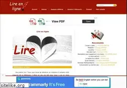 Sites similar to lirenligne.net