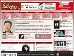 Sites similar to liricamente.it