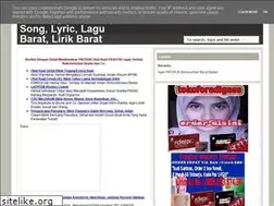 Sites similar to lirik-lagu-barat.blogspot.com