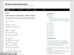 Sites similar to lirikdankunci.blogspot.com
