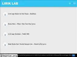Sites similar to liriklab.com