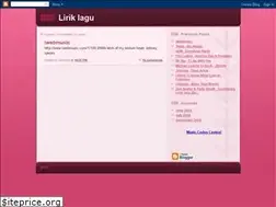 Sites similar to liriklagu.blogspot.com