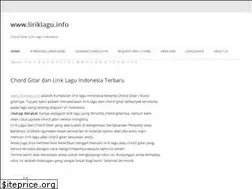Sites similar to liriklagu.info