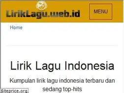 Sites similar to liriklagu.web.id