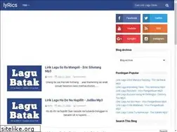 Sites similar to liriklagubatak-az.blogspot.com
