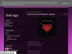 Sites similar to liriklagufavorite.blogspot.com