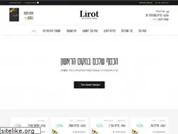 Sites similar to lirot.co.il