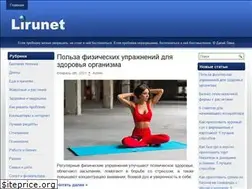 Sites similar to lirunet.ru