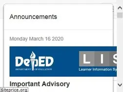 Sites similar to lis.deped.gov.ph