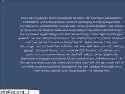 Sites similar to lisa-feller.de