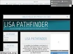 Sites similar to lisa-pathfinder.cnes.fr