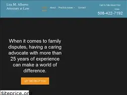 Sites similar to lisaalbertolaw.com