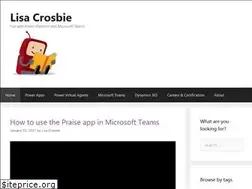 Sites similar to lisacrosbie.com