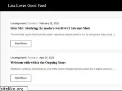 Sites similar to lisalovesgoodfood.com