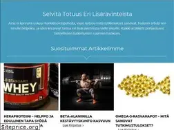 Sites similar to lisaravinnetieto.com