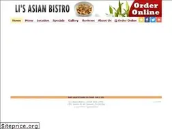Sites similar to lisasianbistrodenver.com