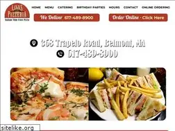 Sites similar to lisaspizzeriabelmont.com