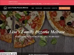 Sites similar to lisaspizzeriamelrose.com