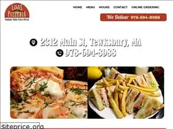 Sites similar to lisaspizzeriatewksbury.com