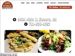 Sites similar to lisaspizzeriawoburn.com