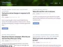 Sites similar to lisavaas.com