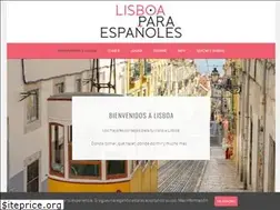 Sites similar to lisboaparaespanoles.com
