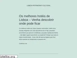 Sites similar to lisboapatrimoniocultural.pt