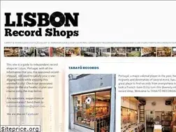 Sites similar to lisbonrecordshops.com
