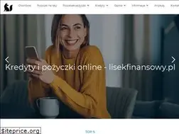 Sites similar to lisekfinansowy.pl