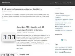 Sites similar to liseuses.info