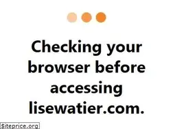 Sites similar to lisewatier.com