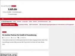 Sites similar to lisit.de