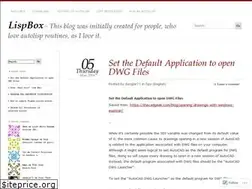 Sites similar to lispbox.wordpress.com