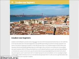 Sites similar to lissabonvoorbeginners.nl