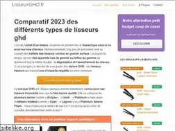 Sites similar to lisseurghd.fr