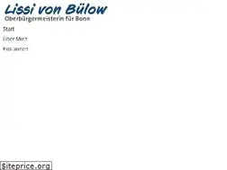 Sites similar to lissivonbuelow.de
